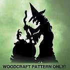 Troubles Brewin Halloween Woodcraft Pattern by Sherwood
