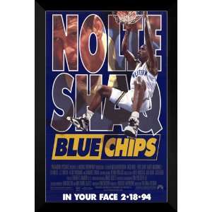  Blue Chips FRAMED 27x40 Movie Poster Shaquille ONeal 