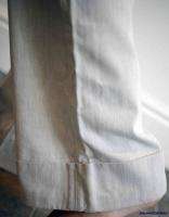 SUPERFINE LADIES GREY/WHITE FLARED JEANS/WAIST SIZE 25/USED/EXCELLENT 