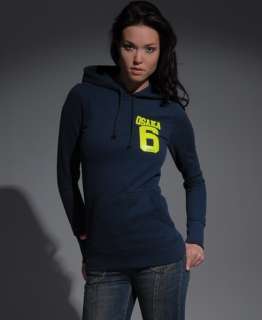 New Womens Superdry Osaka Midweight Hoodie HD AL MP420/1045  