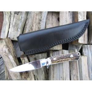  Custom Made Knives   Stag Antler Handles: Sports 