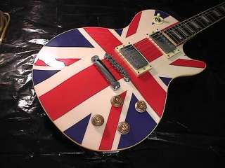 String Deluxe Electric Guitar, British Flag, New  