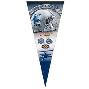   Cowboys Pennant   Premium Felt XL Champions Style