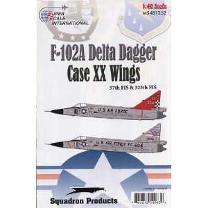   Delta Daggers Case XX Wings 57, 325 FIS (1/48 decals) Toys & Games