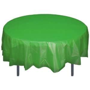  Emerald Green Round plastic table cover: Health & Personal 