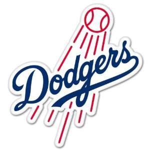  LA Los Angeles Dodgers car bumper sticker decal 5 x 4 