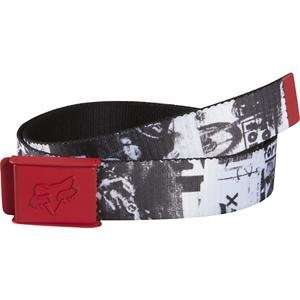  Fox Racing Collage Web Belt   One size fits most/Black 