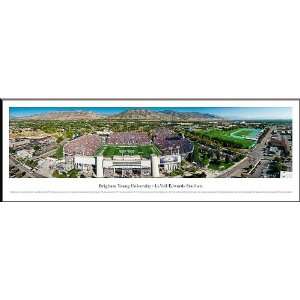  BYU College Panorama print Unframed