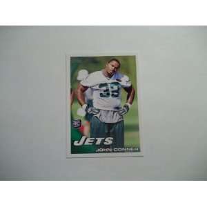 2010 Topps #139 John Conner RC Rookie New York Jets The Terminator 