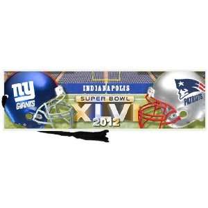  Super Bowl XLVI Bookmark 2012