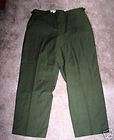 Military Surplus Wool Pants Hunting zipper fly SMALL L  
