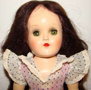 Toni Doll Walker Brunette Hair 14 1954 56 Ideal Pretty  