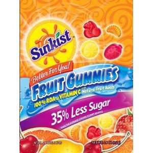 Sunkist Fruit Gummies Peg Pack   12 Pack:  Grocery 