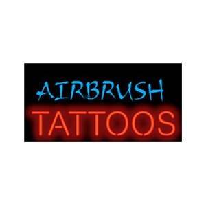  Airbrush Tattoos Neon Sign: Toys & Games
