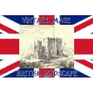   10cm) British Landscape Hever Castle Maidstone Kent