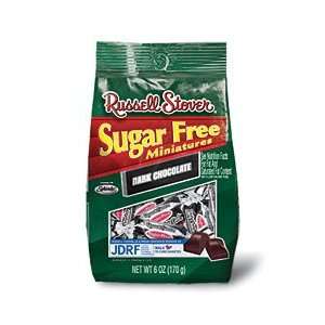 Russell Stover Sugar free (With Splenda) Solid Dark Chocolate Candy 