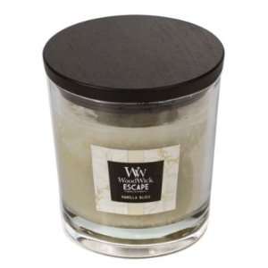  Vanilla Bliss WoodWick Escape Medium Candle: Home 