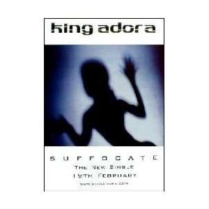   Rock Posters: King Adora   Suffocate Poster   70x50cm: Home & Kitchen