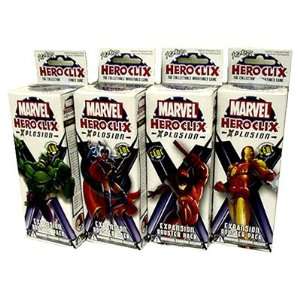  Marvel HeroClix Miniatures Xplosion Booster Pack Toys 