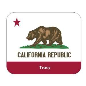  US State Flag   Tracy, California (CA) Mouse Pad 