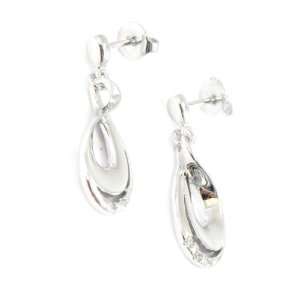  Silver loops Câlin white. Jewelry
