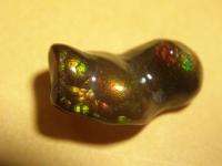 Fire agate cabochon mineral specimen AO6  