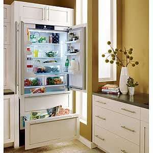   Integrated French Door Refrigerator with Icemaker   Custom Panel