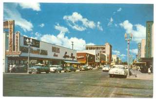 FLORIDA   Clearwater, Cleveland Street c.1958 POSTCARD  