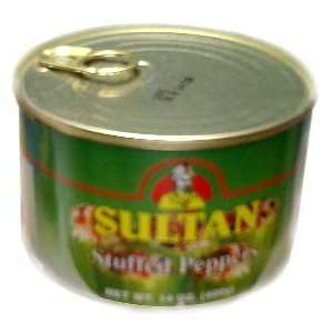 Stuffed Green Peppers (Sultan) 400g:  Grocery & Gourmet 