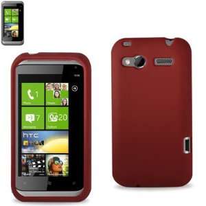  Silicone Case Protector Cover HTC Radar 4G/Omega Red SLC10 