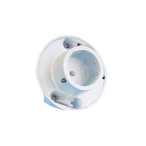  Flagpole truck ST 2 (Cap Style) for 2 3/8 top   White 