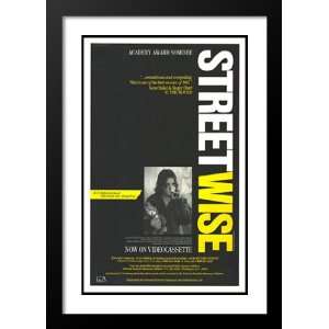 Streetwise 32x45 Framed and Double Matted Movie Poster   Style A 