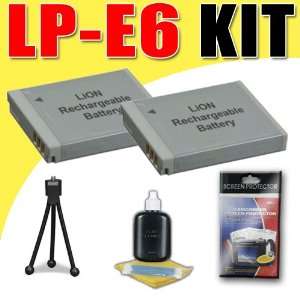 E6 Lithium Ion Replacement Batteries for Canon EOS 5D Mark II & Canon 