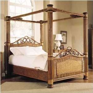  South Sea Rattan 993X 9900 Legacy Canopy Bed Bed Size King Baby