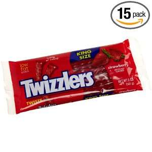 Twizzlers Twists, Strawberry, 5 Ounce: Grocery & Gourmet Food