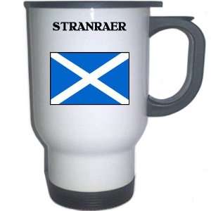  Scotland   STRANRAER White Stainless Steel Mug 