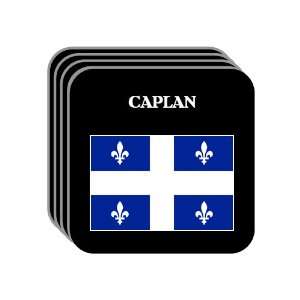  Quebec   CAPLAN Set of 4 Mini Mousepad Coasters 
