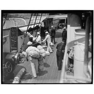  U.S.S. San Francisco,stowing hammocks: Home & Kitchen