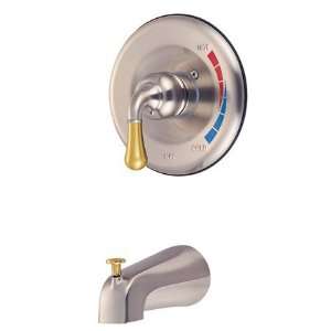   Tub/Shower Faucet Pressure Balanced with Temperature Limit Stop, Sat