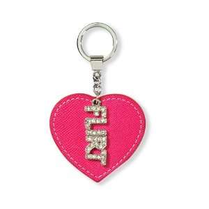  Dazzle Hot Pink Flirt Key Chain: Office Products