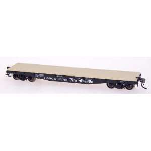   42 Fish Belly Side Sill Flat Car   D&RGW   Car#21013: Toys & Games