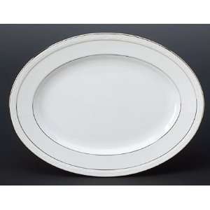  Stoneleigh Oval Platter 13 1/2(Md): Kitchen & Dining