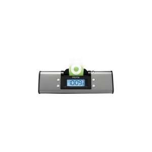   iHOME Gunmetal Portable Stereo Alarm Clock With iPod Dock: Electronics
