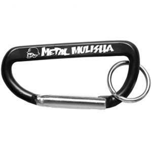    Metal Mulisha Rise Carabiner Keychain Black: Everything Else