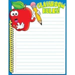   : Teachers Friend Tf 2103 Chart Friendly Apple Rules: Office Products