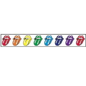  Rolling Stones   Tongue Stip Clear Sticker: Home & Kitchen