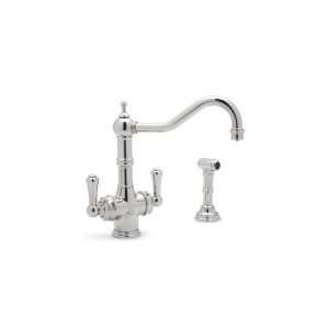   Lever Kitchen Faucet with Sidespray and Filter Package U.KIT1570LSIB 2