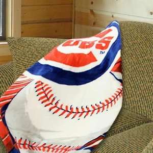  Chicago Cubs 50 x 60 Big Stick Royal Plush Blanket Throw 