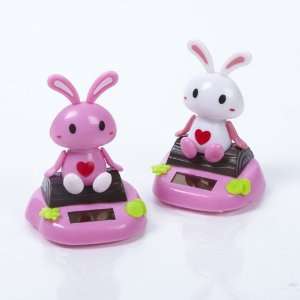  Twos Company Solar Powered Dancing Bunny: Toys & Games