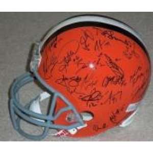  2011 2012 Browns Team Signed Helmet   Autographed NFL 